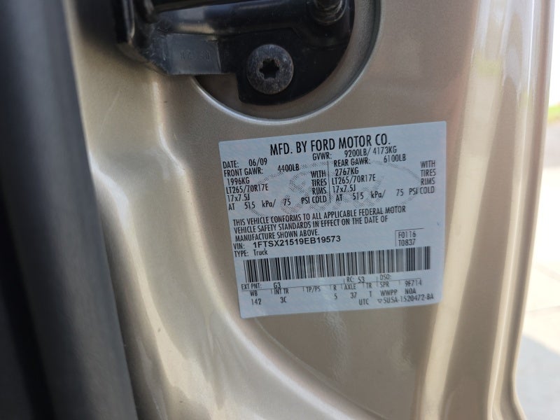2009 Ford Super Duty F-250 SRW XLT