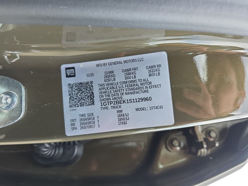 2025 GMC Canyon Elevation