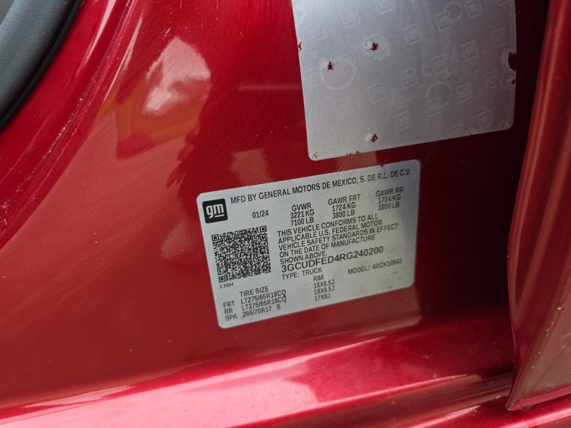 2024 Chevrolet Silverado 1500 LT Trail Boss