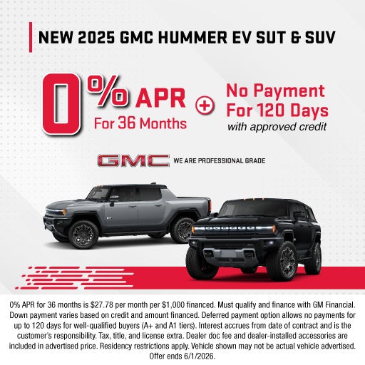 NEW 2025 GMC HUMMER EV SUV & PICKUP